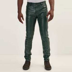 2025 New Latest Design Light Weight Faux <b>Leather</b> <b>Men</b> Jogger Pants Wholesale Price <b>Trousers</b> Customized Color Jogger Pent <b>Men</b> - Product Image 1