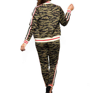 Chándales de mujer de talla personalizada a precio barato para ropa de calle, chándal de mujer recién llegado, chándal informal de moda para exteriores para mujer - Product Image 4