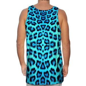 Camiseta Deportiva sin Mangas para Hombre PUFFIN SPORTS OEM, Anti-Pilling, Secado Rápido, Personalizada, con Estampado Digital, de Poliéster, Color Sólido en la Parte Delantera, para Verano - Product Image 4