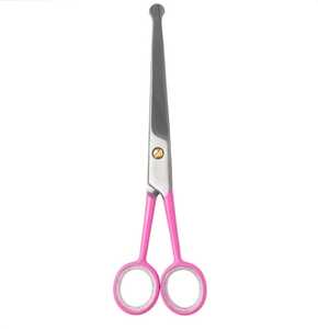 Ciseaux professionnels de coupe de cheveux de nez vente en gros ciseaux de coupe de cheveux de nez en acier inoxydable ciseaux de coupe de cheveux de nez - Product Image 1