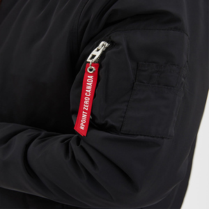 แจ็กเก็ตผ้าแคนวาสสำหรับผู้ชายเสื้อแจ็กเก็ตผ้าแคนวาสบอมเบอร์ลำลองดีไซน์ใหม่ - Product Image 4