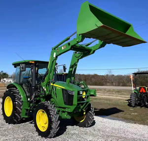 Tractor Agrícola John Deere 615R con Ruedas Verdes y Amarillas, Neumáticos Grandes, Enganche Delantero, Componente Central del Motor, 455 kg, 40001-50000 Horas - Product Image 5