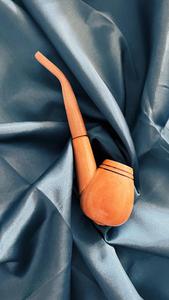 ไปป์สูบบุหรี่แบบพกพา ทำจากไม้ รุ่นวินเทจ แบบโค้ง ผิวด้าน ใช้ซ้ำได้ เป็นมิตรกับสิ่งแวดล้อม ราคาขายส่ง - Product Image 2