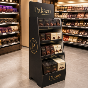 Rak <span class=keywords><strong>Display</strong></span> Karton Bergelombang Grosir untuk Cokelat, Permen, Makanan Penutup, dan Rak Ritel Bahan Makanan - Product Image 2