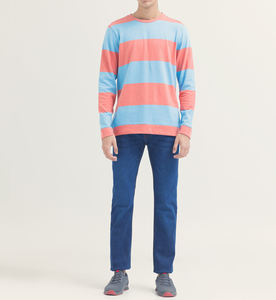 Vente en gros de sweat-shirt ras du cou personnalisé unisexe en coton épais 350 Gsm sweat-shirt surdimensionné col rond blanc hommes sweat - Product Image 6