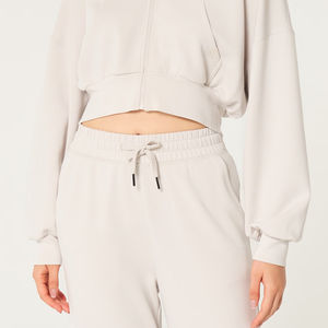 เสื้อฮู้ดแขนยาวสำหรับผู้หญิงเสื้อฮู้ดพิมพ์โลโก้2024ล่าสุดแฟชั่น - Product Image 2