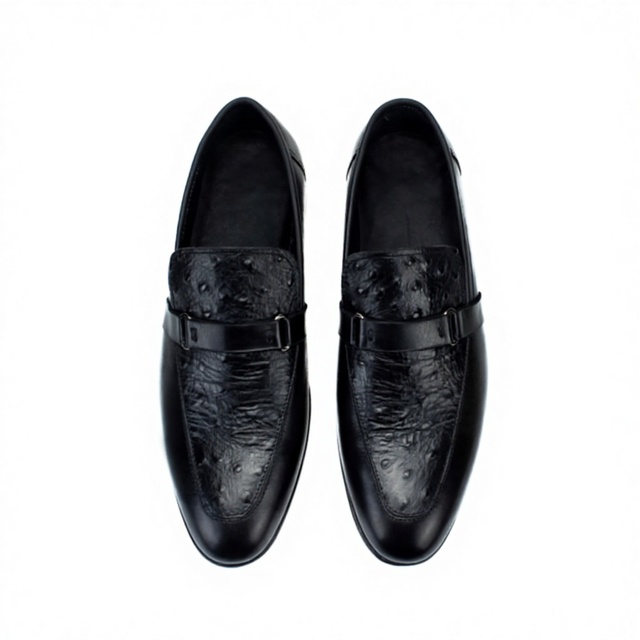 Premium Men Leather Loafers Slip On Formal Shoes Classic Business Office Wedding Party Comfortable Stylish Footwear