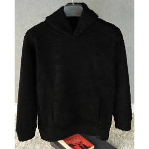 Warm Sherpa Hoodie para hombres Makers High GSM Heavy Polyester/Cotton Eco-Friendly Windproof Winter Hoodie - Product Image 2