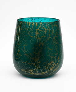 Vase en verre gaufré moderne Vase de mariage de table design floral vintage Vase à fleurs décoratif artistique - Product Image 1