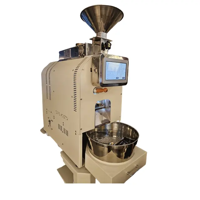 In Door Digital Way High Technology Professional Electric Coffee Roasting Machine for 1.5Kg Made in Korea