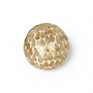 Bola Decorativa de Nácar Natural para Pascua, Elegante Regalo para el Hogar y la Mesa Festiva, de Vietnam - Product Image 1