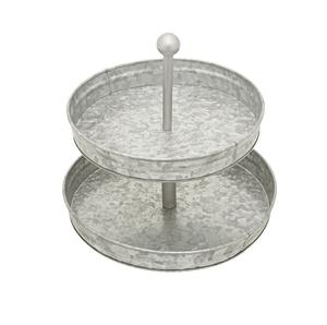 Support de gâteau en métal haute tendance Design élégant pour l'affichage de gâteau Support de dessert sucré Couleur de forme de taille personnalisée - Product Image 3