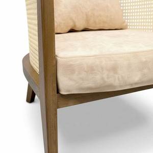 Scandinavian Design Single Sofa <b>Chair</b> with Ash Wood Frame GSD68060 - Product Image 6
