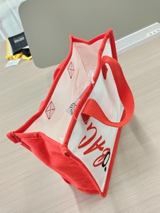 Polyester Canvas Bag with <b>Letter</b> Pattern Casual Style Customized Size <b>Box</b> Packaging Multi-Purpose Use - Product Image 4