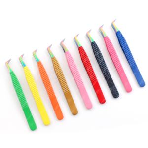 Pince à épiler d'extension de cils à pointe de fibre - Product Image 4