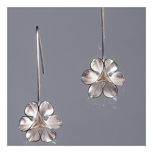 Trending Handmade Brass Earrings 2025 Vintage-Inspired Mixed Metal Dangle with Geometric & Heart Patterns for Timeless Elegance - Product Image 5