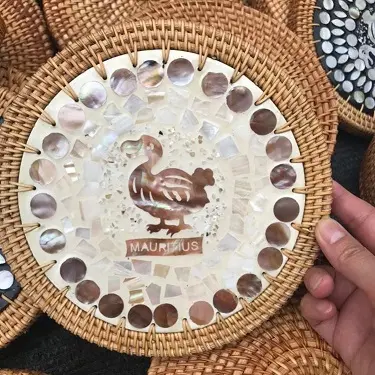 Tapis en perles et rotin, Collection Unique du Vietnam, vente en gros, économique