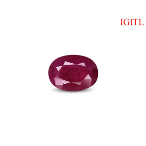 Rubí Natural Africano Corte Esmeralda 5.63 Quilates 8mm de Altura Color Verde Tratado con Calor y Pulido para Accesorios de Joyería - Product Image 3