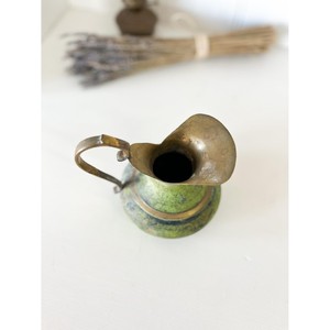 Pichet en laiton orné vintage le plus vendu pichet en laiton orné vintage pichet en laiton décoratif avec poignée - Product Image 5