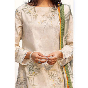 Vestido de fiesta al aire libre para mujer de alta calidad, bordado vestido largo para césped, vestido informal de 3 piezas, traje para mujer, Salwar Kameez - Product Image 3