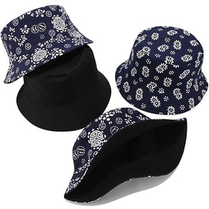 Sombrero de Pescador de Doble Cara con Estampado de Animales Marinos para Hombre y Mujer, Protección Solar para Primavera y Verano, Impermeable, Transpirable, con Protección para el Cuello - Product Image 6