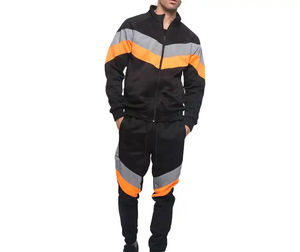 2025 personnalisé de haute qualité 2025 coupe-vent sur mesure deux pièces veste élastique pantalon fermeture éclair coupe-vent ensemble pour hommes - Product Image 6