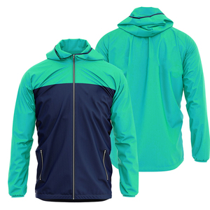 Veste de course imperméable Zenory pour l'extérieur, à séchage rapide, veste de survêtement personnalisée, coupe-vent, vestes pour hommes - Product Image 4