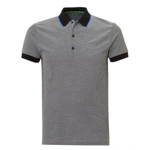 Camisas de golf bordadas de secado rápido para hombre, polos sólidos de tela de piqué de algodón 100% personalizados para Polos, Camisetas de punto de diseño en blanco - Product Image 4