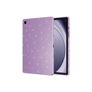 Étui de protection brillant et scintillant Netzy Lilac pour tablette Galaxy Tab S9 FE compatible, en acrylique et en PU - Product Image 4