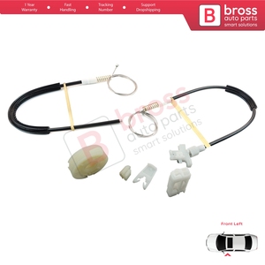 Kit de réparation de lève-vitre BWR254, porte avant gauche pour Megane MK1 X64 1996-2003 4/5 portes 7700834347 - Product Image 6