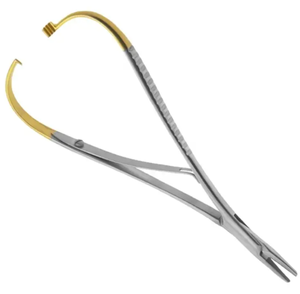 Portaagujas TC Matthieu, mandíbula delicada dentada, instrumentos quirúrgicos de acero inoxidable de alta calidad - Product Image 4