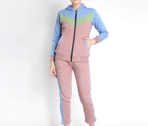 Slim Fit Plain Private Label Streetwear 100% algodón mujeres chándales Venta caliente pulóver moda al aire libre mujeres chándal - Product Image 1