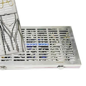 Grand kit de chirurgie buccale manuel de marque Autoclavable de qualité chirurgicale Certifié CE Ascenseurs et forceps allemands en acier inoxydable - Product Image 3