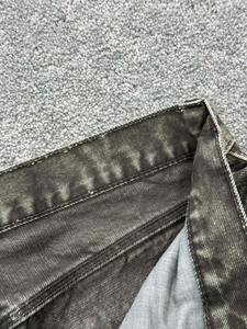 Vaqueros vintage de pierna ancha con efecto degradado, desgastados, desteñidos, rotos, de corte recto, con acabado retro. - Product Image 6