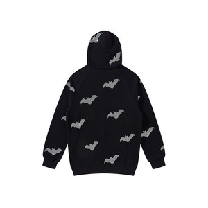 Sweat à capuche en éponge noire pour hommes, sweat à capuche uni avec strass, fermeture éclair complète, sweats à capuche de conception personnalisée de grande taille - Product Image 2