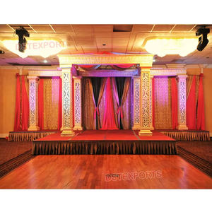 Mandap de Fibra Cuadrado para Bodas Reales, Fabricante de Mandaps para Bodas Indias, Nuevo Diseño de Mandap para Bodas en Venta en CALIFORNIA - Product Image 1