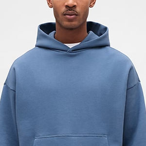 Sudadera con Capucha para Hombre, Diseño Personalizado con Logotipo, Color Sólido, Gruesa, con Capucha y Diseño Moderno para Pedidos al por Mayor, Diseño a Precio Económico - Product Image 2