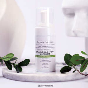 Lash Extension Lash Shampoo Soft Foam Cleanser & Cleaning <b>Brush</b> South Korea manufacture custom logo private label lash foam - Product Image 3