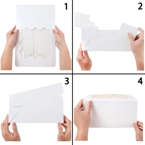 Meilleure vente de boîte d'emballage de gâteau personnalisée papier pour carte de haute qualité portable et promotionnel pour l'industrie alimentaire - Product Image 3