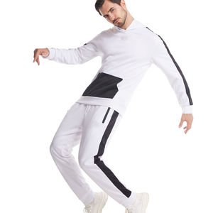 Conjunto Deportivo Personalizado para Hombre, Ecológico, con Capucha, Pantalones Deportivos, Elástico en Cuatro Direcciones, Secado Rápido - Product Image 3