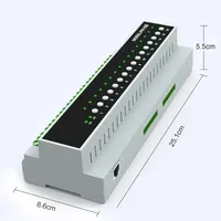 UEMON Automatisation Domotique Intelligente Relais Électriques en Plastique Wi-Fi Zigbee 3.0 50A/16A pour Garage, Bar, Hôtel, Contrôle Vocal Alexa, RCU 16 Canaux