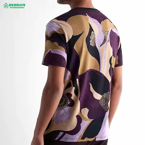 T-shirt pour homme en coton/bambou de haute qualité, coupe ample, manches confortables, grande taille, séchage rapide, meilleur prix, fournisseur direct d'usine - Product Image 2