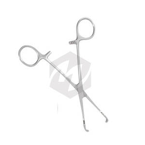 Lahey vulsellum คีมหนีบผ่าตัด6 1/4นิ้วพร้อมด้วย3x3ฟันนรีเวชวิทยาจับเนื้อเยื่อเครื่องมือทางการแพทย์ - Product Image 5