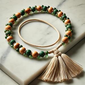 Venta caliente resina rústica madera Navidad guirnalda cuentas adornos navideños populares para sublimación en blanco - Product Image 1