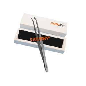 Pince à clipser Satinsky, forceps de verrouillage 14 cm, instruments dentaires certifiés CE classe III, manuel, acier inoxydable, garantie 3 ans - Product Image 1