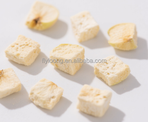 Vente en gros de fruits secs chinois : Cubes de pommes lyophilisées sucrées, complément de flocons d'avoine conservés, emballage en vrac - Product Image 6