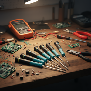 Hazet 7-Piece Electronics Slotted <b>Screwdriver</b> Set - Product Image 3