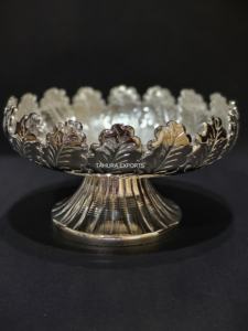 ถาดเสิร์ฟช็อกโกแลตแบบมีขาตั้ง รุ่น New Leaf ปี 2026 ถาดสีเงินสำหรับเสิร์ฟอาหารและของหวาน ตกแต่งโต๊ะโรงแรม ราคาประหยัด - Product Image 3