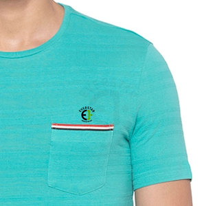 เสื้อยืดผ้าฝ้ายสำหรับผู้ชายเสื้อยืดทรงหลวมขนาดพอดีตัวสำหรับผู้ชายทำจากผ้าฝ้าย100% พิมพ์ลายออกแบบได้ตามต้องการใส่สบายระบายอากาศได้ดี - Product Image 4