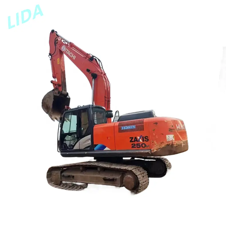 Excavadora Hitachi de alta calidad Original de Japón, excavadora de 25 toneladas, ZX250 ZX120, excavadoras usadas en buenas condiciones